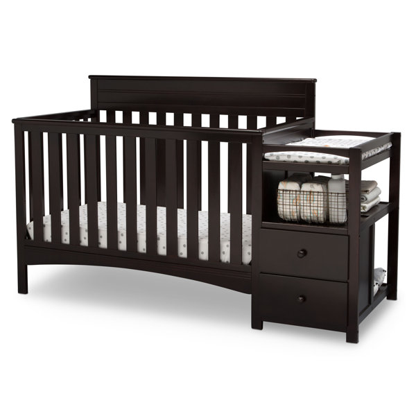Delta Children Presley 3in1 Convertible Crib and Changer & Reviews
